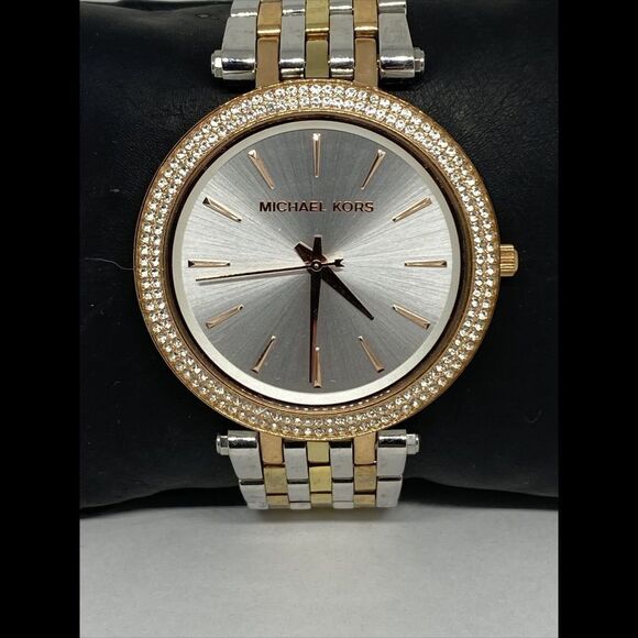 Michael Kors Darci MK3203 Women's Stainless Steel Analog Dial Quartz Watch VK217 - Picture 2 of 12